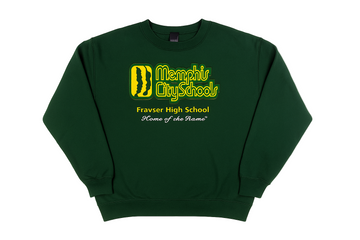 “The Legacy Crew” – Retro Memphis City Schools X Frayser High School Crewneck
